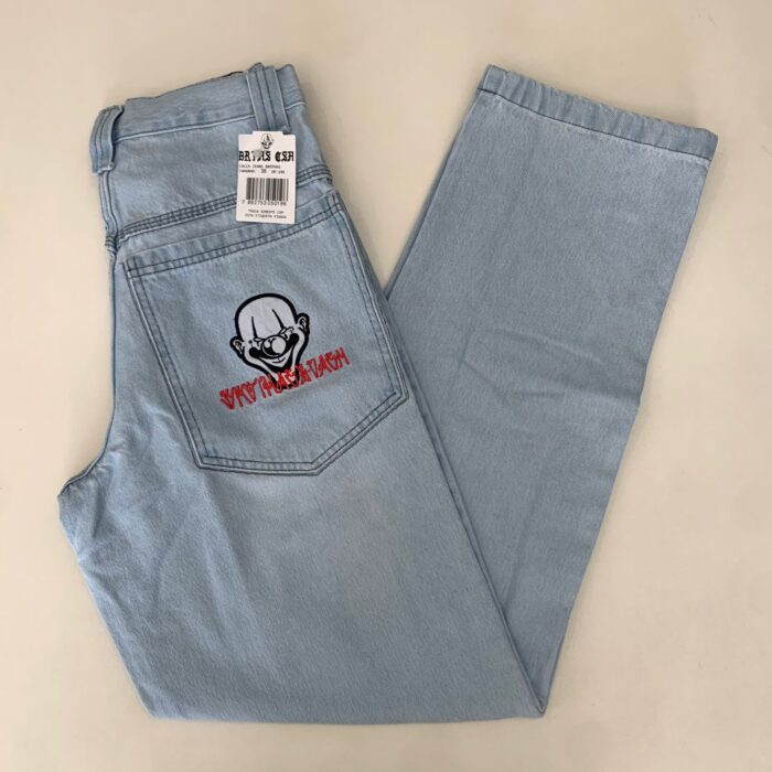 Calça Jeans Baggy Brothas And Cash (A calça apresenta um leve defeito)