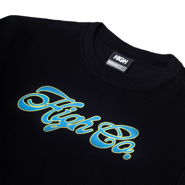 Camiseta High Tee Script Black