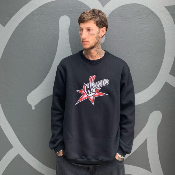 Blusa Moletom High Crewneck Hammer Black