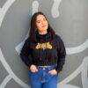 Blusa Moletom Cropped Feminino Wanted