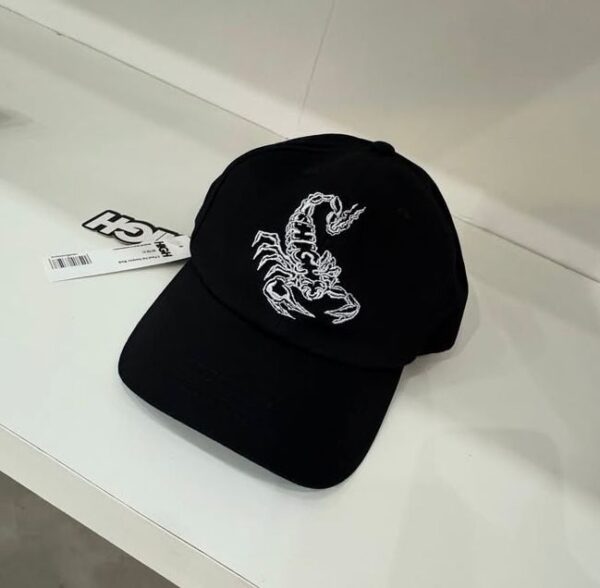 Boné Dad Hat 6 Panel Scorpion Black