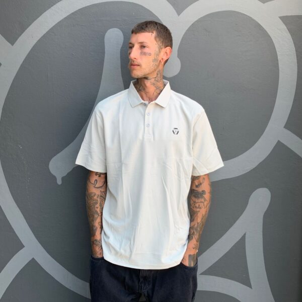 Camiseta Polo Your Face Off White