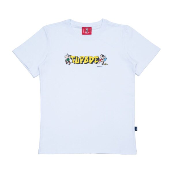 Camiseta Tupode OHHH Old Blanco