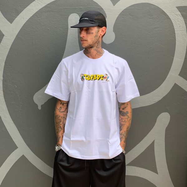 Camiseta Tupode OHHH Old Blanco