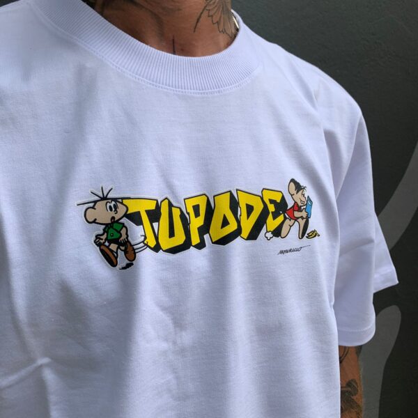 Camiseta Tupode OHHH Old Blanco