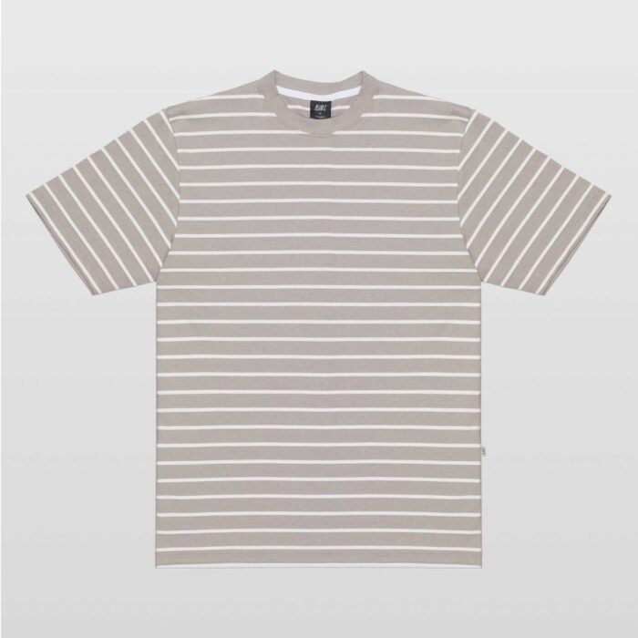 Camiseta Plano C Stripe Flame Cinza