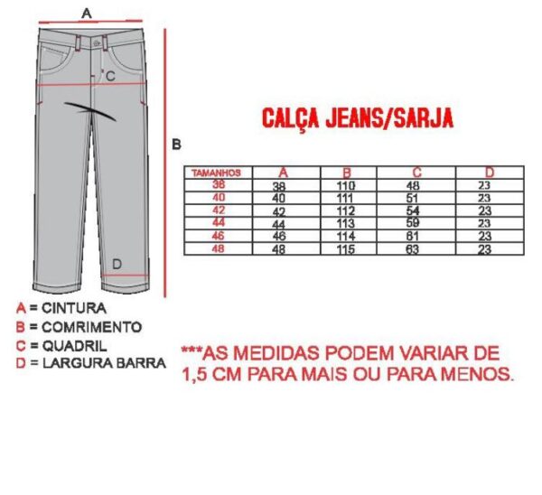 Calça Jeans Baggy Pixain