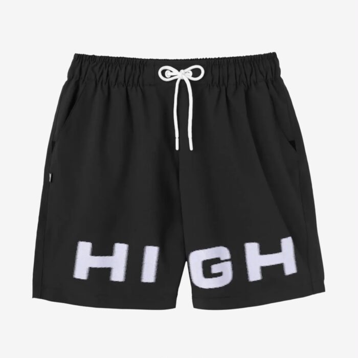 Short High Halftone Black